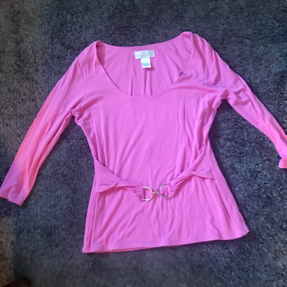 Pink classy top
